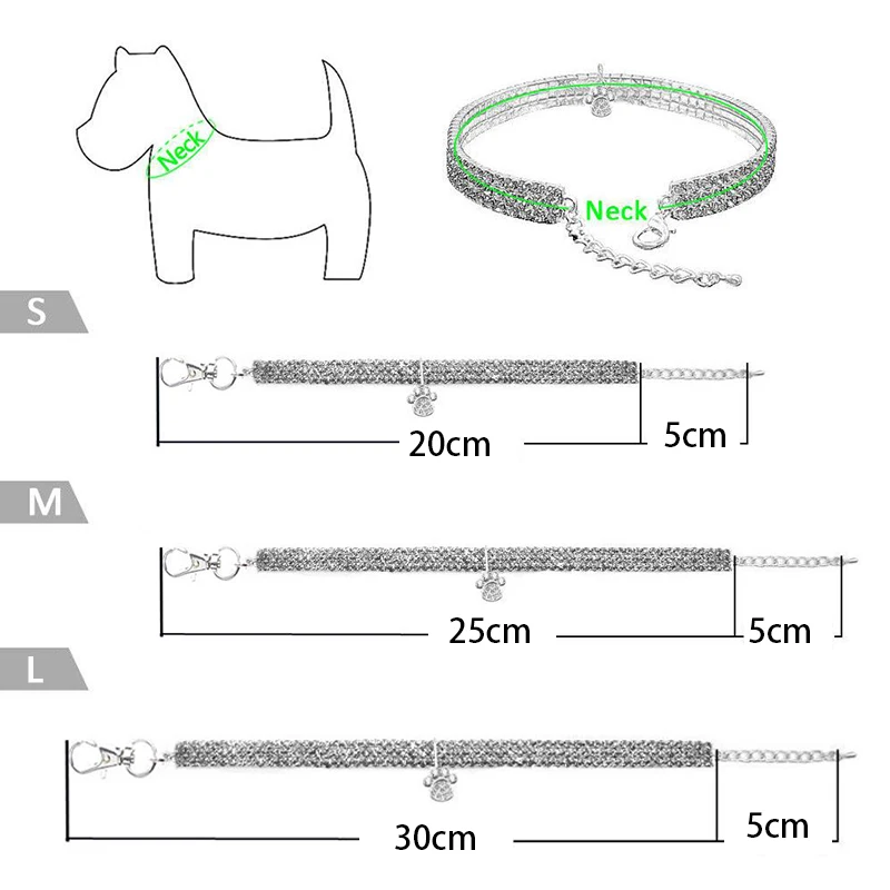 Ошейник для домашних животных кошек 3 ряда эластичных ремней | Дом и сад