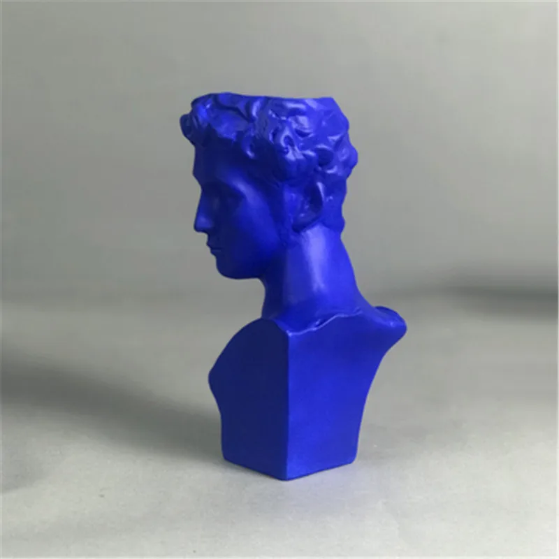 Смола цветной рисунок фигура скульптура классический Джулиано Медичи головные