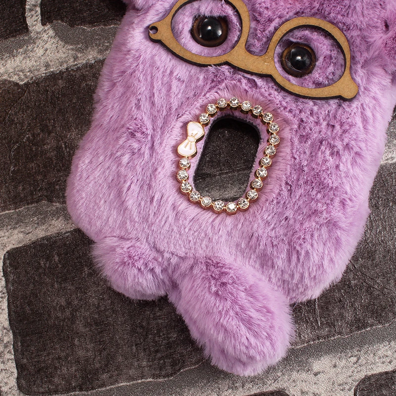 Модный красивый мягкий чехол с изображением пушистой утки стильный защитный для