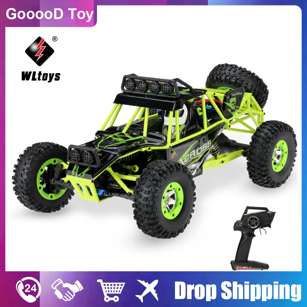 

Wltoys 12428 RC Car 1/12 2.4G Racing Radio Controlled Car 4WD 50 km/h High Speed Buggy Off-Road Crawler Climbing Electric Cars