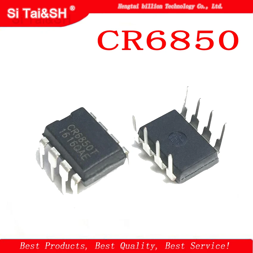 

10 шт. CR6850T CR6850 DIP-8 новый чип импульсного источника питания