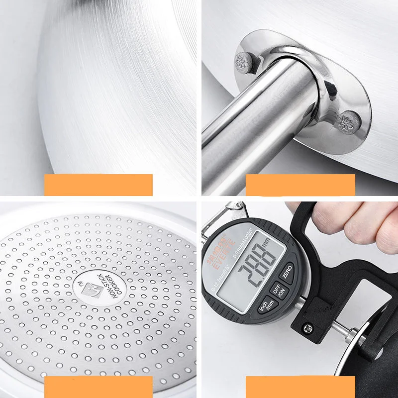 Сковорода с антипригарным покрытием сковорода для жарки без масляного дыма