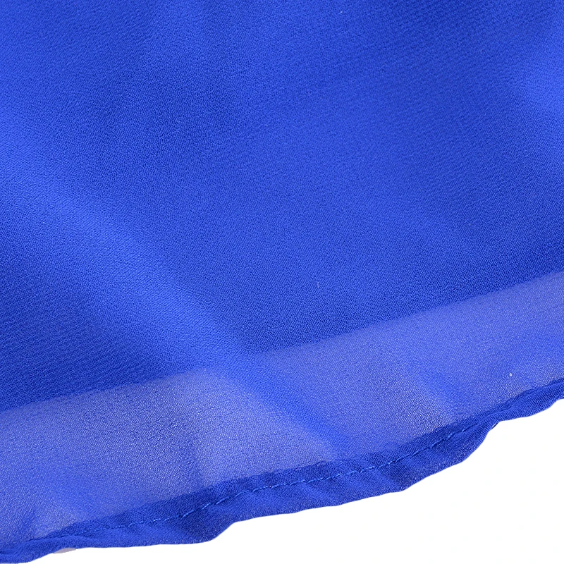 2020 Fashion Women's Blouse Summer Hanging Neck Sleeveless Chiffon Shirt Solid Casual Plus Size 4XL Loose Female Top | Женская