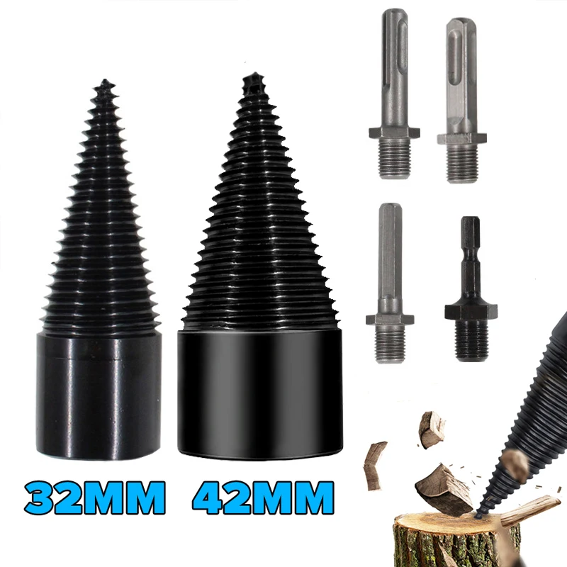 Дровяной сплиттер конусы для сверления древесины сверхмощные конусные отвертки
