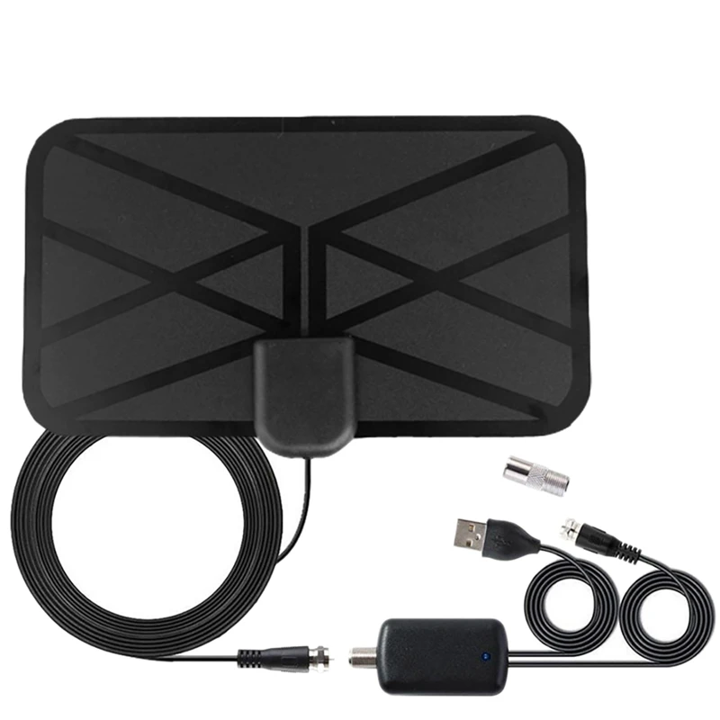 

NEW-25DB TV Antenna,HD Digital Indoor Antenna Long 1500 Miles Range Support 4K 1080P and Older TV's Indoor HDTV Antenna