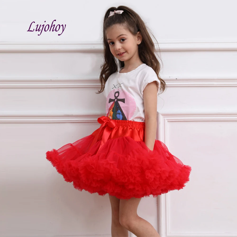 

Black Children Petticoat for Little Girl Kids Tutu lolita Underskirt Woman Jupon Crinoline Pettycoat