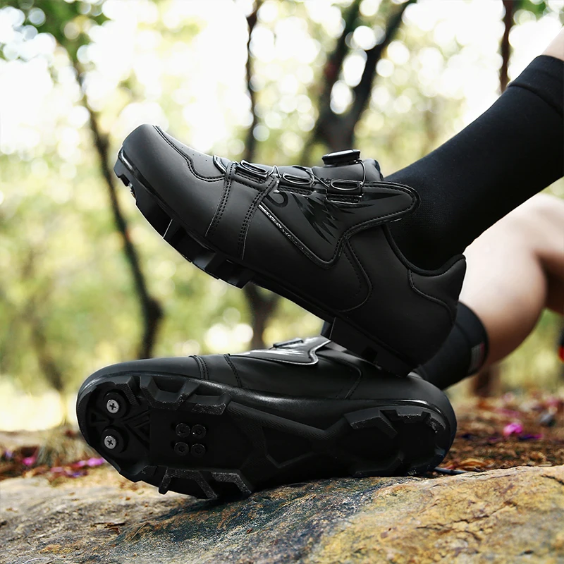 

New Cycling Shoes Men Sneakers Bicycle Shoes Outdoor Sport Sapatilha Ciclismo Mtb Self-Locking Spd Cleats Racing Bike Sneakers