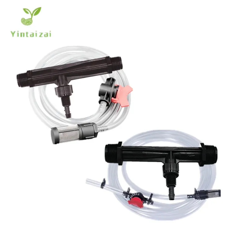 

1/2" To 2" Irrigation Venturi Fertilizer Mixer Injectors kit Agriculture Garden Water Tube Garden Tub Spa Ozone Injector J101