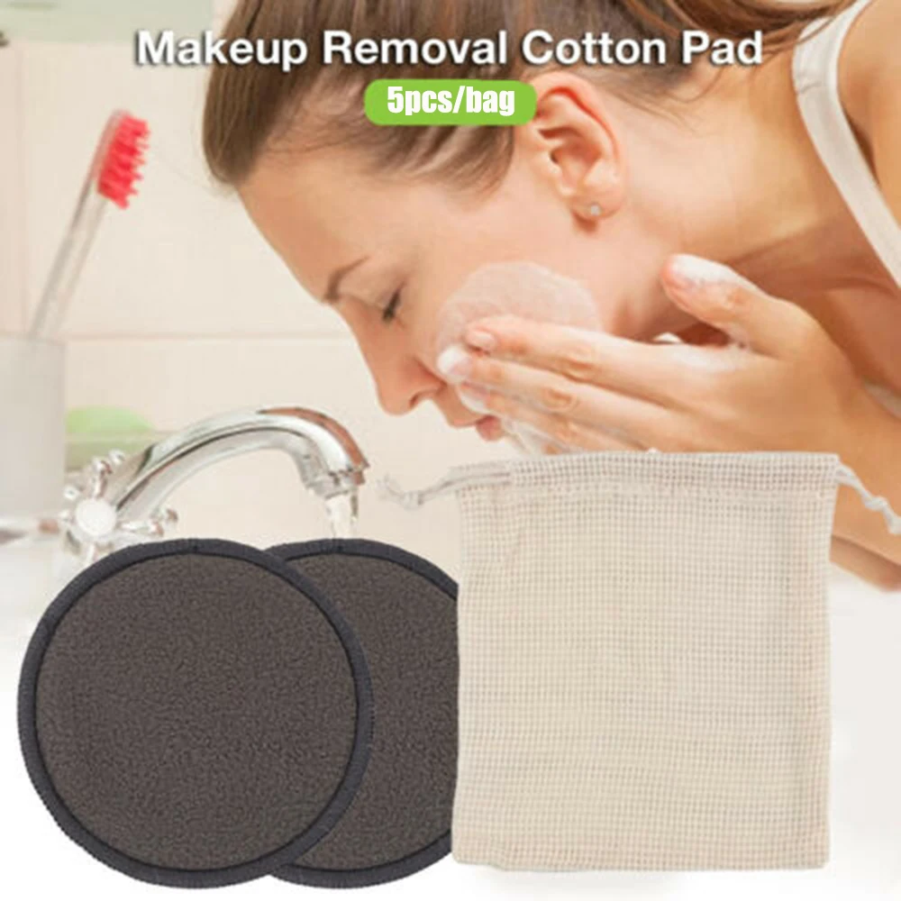 5 шт. многоразовые ватные прокладки для ухода за кожей очищение кожи средство