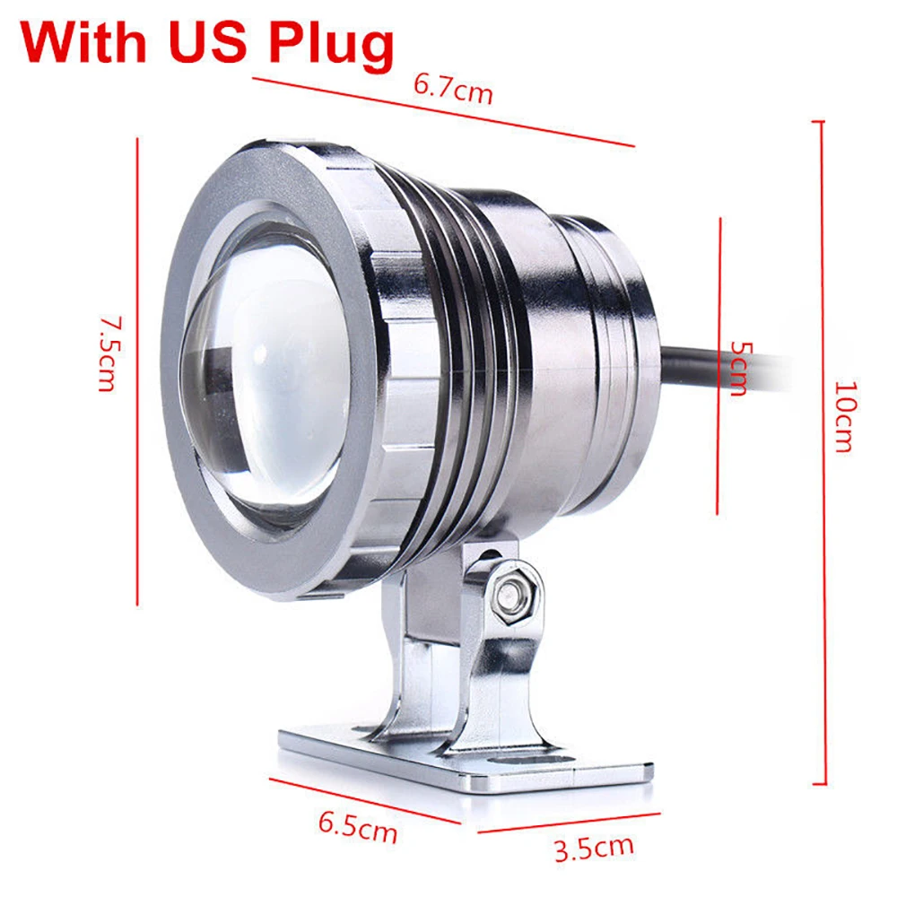 Светодиодный подводный светильник погружной Садовый пруд фонтан 24 клавиши