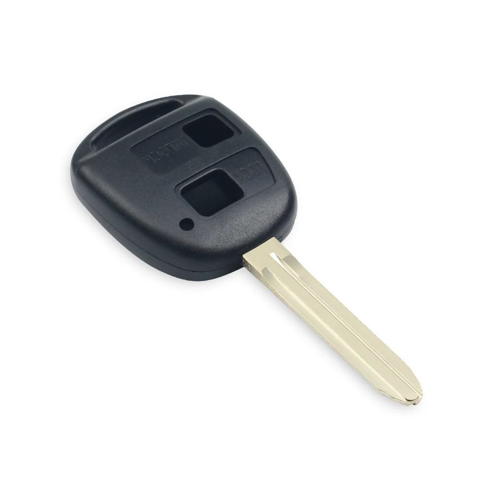 DANDKEY 2 Buttons Remote Entry Key Case Shell For Toyota Yaris Avalon Camry RAV4 Corolla Echo Replacement | Автомобили и