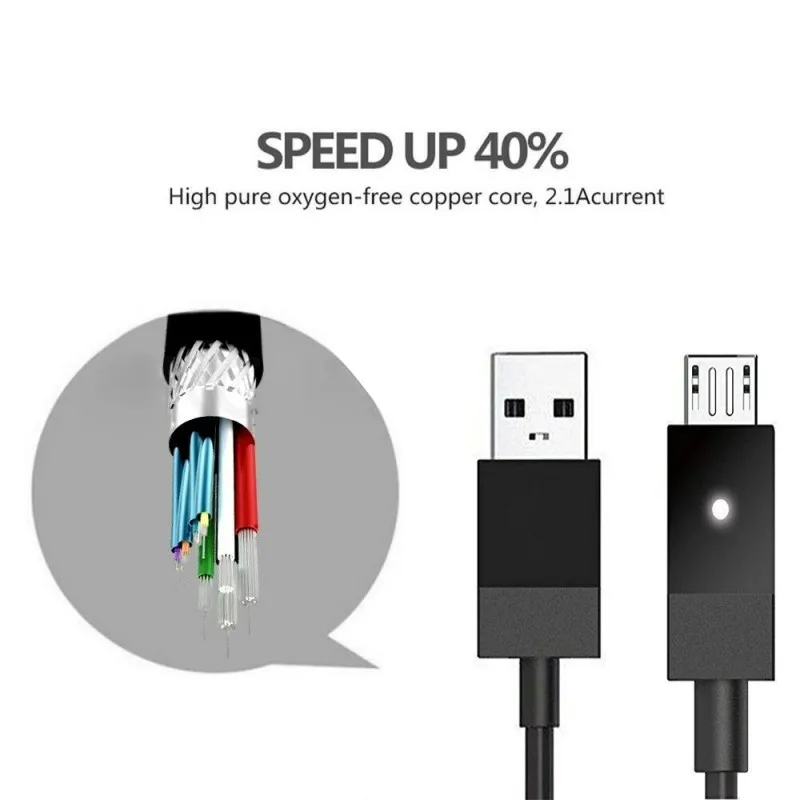 2 75 метров кабель для зарядки игровой контроллер передачи данных с светильник Xbox