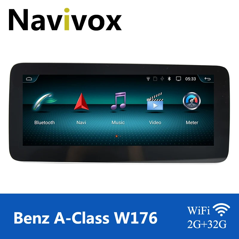 Navivox автомобильный головное устройство радио плеер для Mercedes Benz W176 CLA C117 GLA X156 2012 | Отзывы и видеообзор