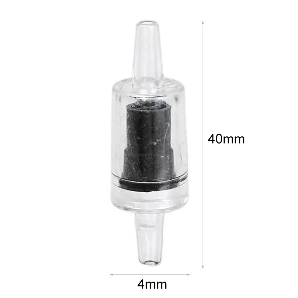 Plastic Non- Water Check Valve Co2 System Air Pump Red Tools Compatible 4mm Pipe | Дом и сад