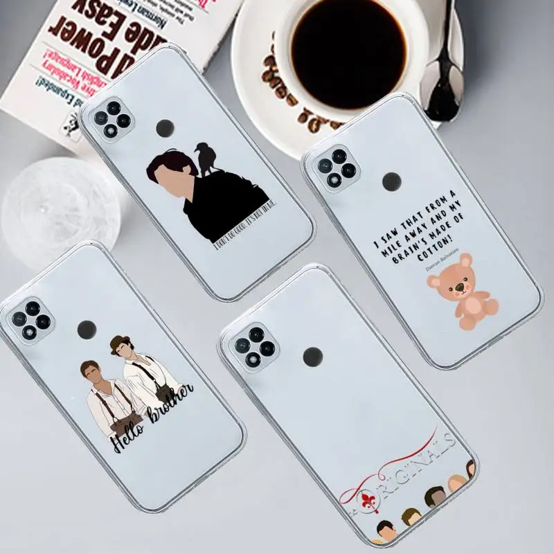 

Vampire Diaries TV series Phone Case Transparent for Xiaomi redmi note 8 9 10 11 t lite pro ultra mix 4 k40