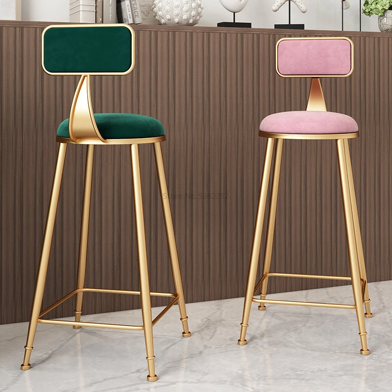 Скандинавский Золотой металлический стул современные обеденные стулья для