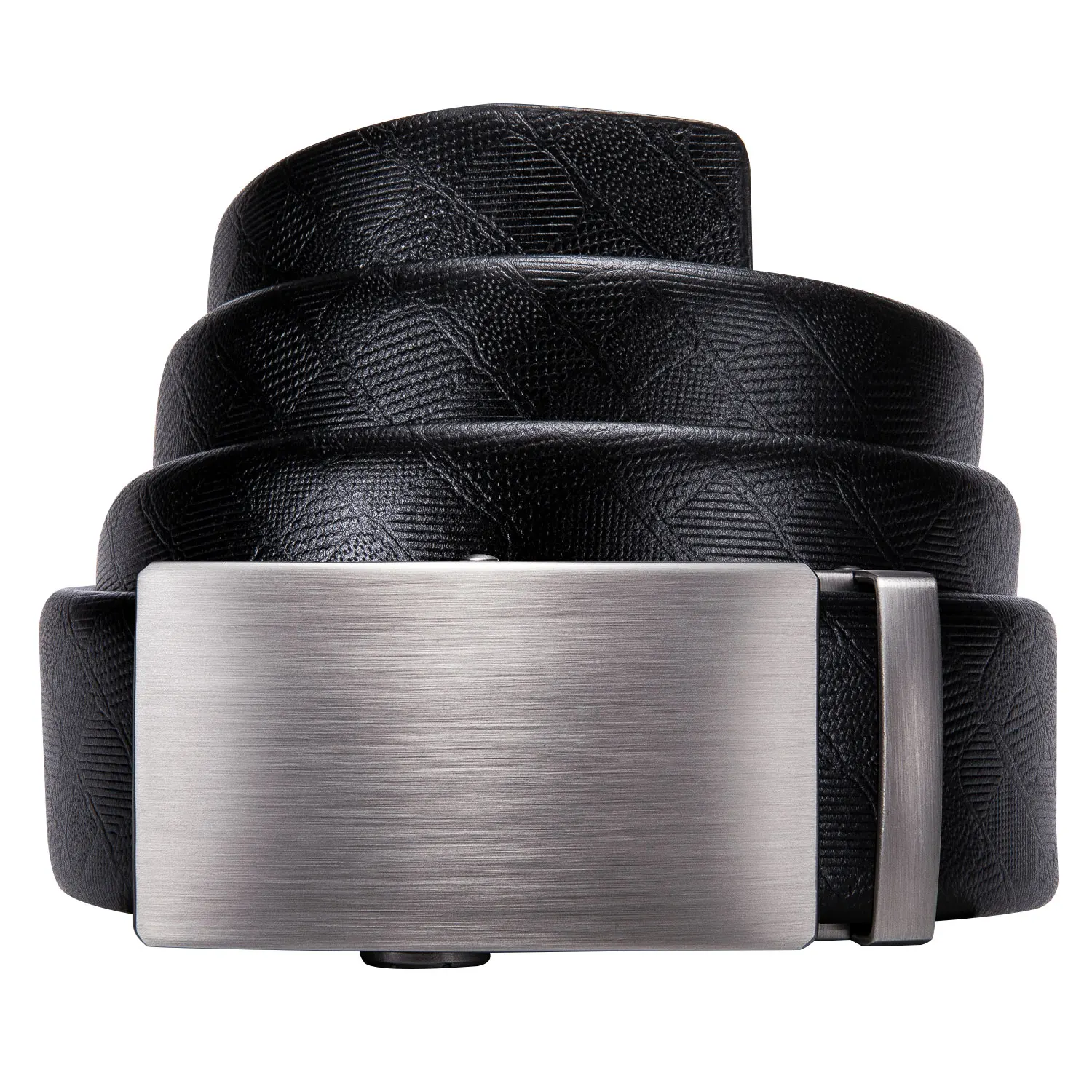 Мужской ремень 3 5 см черный кожаный поясной серый с пряжкой трещоткой деловой без