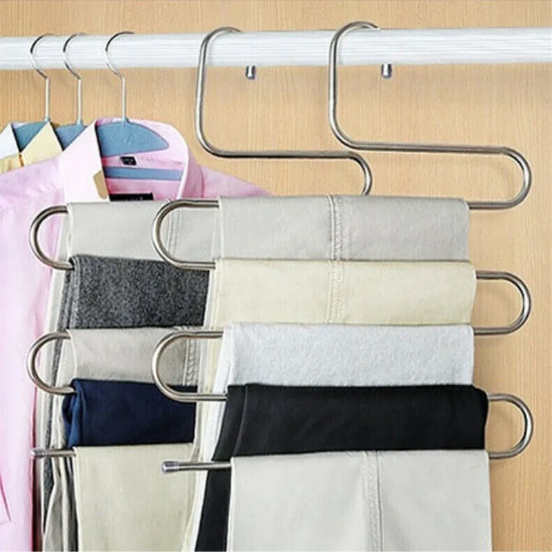 1 шт. 5 уровневая сушилка из нержавеющей стали Многофункциональная вешалка для