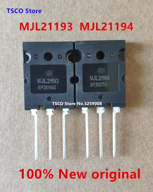 

MJL21193 MJL21194 новая Оригинальная аудио Пара трубок 5/10 пар