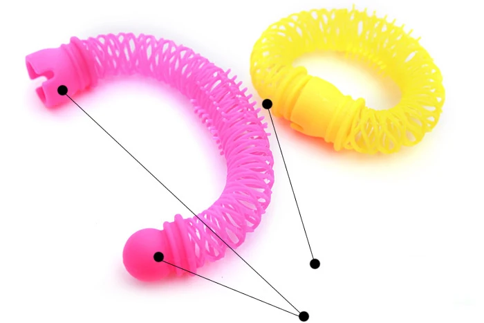 

Cute Doughnut Shaped Hair Roller Curl Accessory MH88