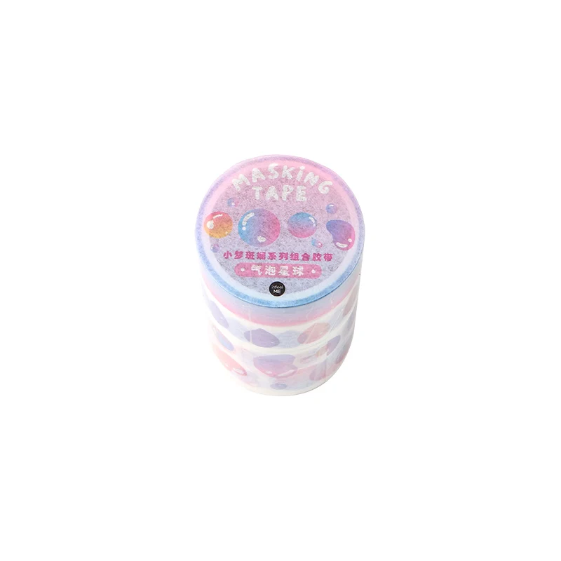 

3Pcs/set Little Dream Colorful Series Cute Washi Tape Ribbon Bow Stickers for Diy Decorative Diary Planner Scrapbook Photo Ablum