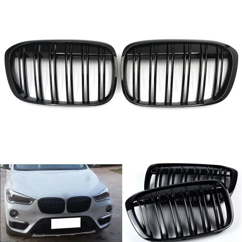 

Решетка радиатора для BMW X1 F48 F49 2016-2019 XDrive M style 51117383363 51117383364