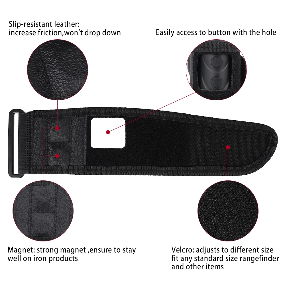 Golf Rangefinder Strap Magnetic Multi Purpose Mount Compatible with Most Model | Спорт и развлечения