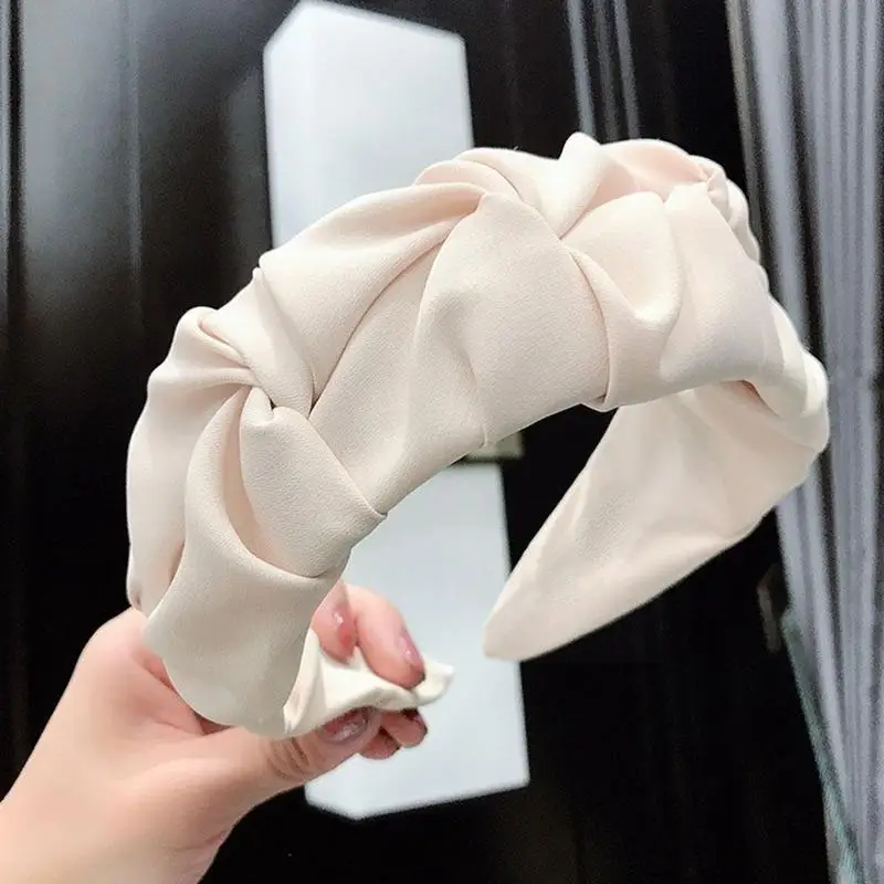 Женский ободок для волос со складками дизайнерский аксессуары модель N4I3| |