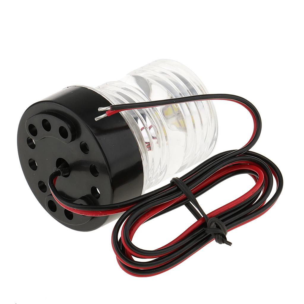 

Waterproof 12V LED Stern Transom 360° Light With Cable For Boat Yacht Ship