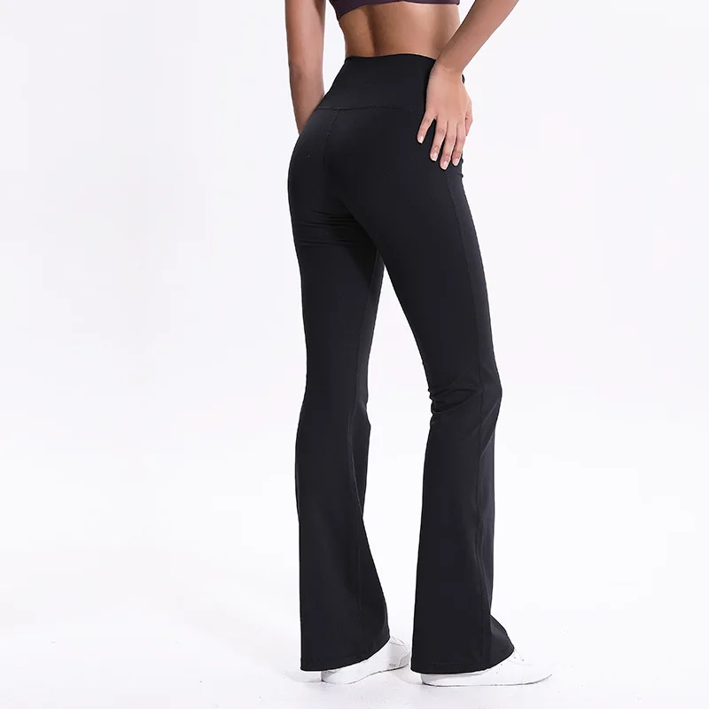 2020 Power Flex Boot Cut штаны для йоги контроль живота тренировка бег упражнения