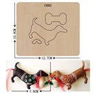 Новинка, деревянные штампы для скрапбукинга C-682, штампы разных размеров