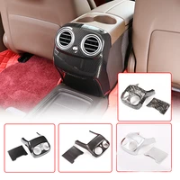 4 style for mercedes benz e class w213 2016 2019 abs rear row armrest box air condition ac vent cover trim car accessories
