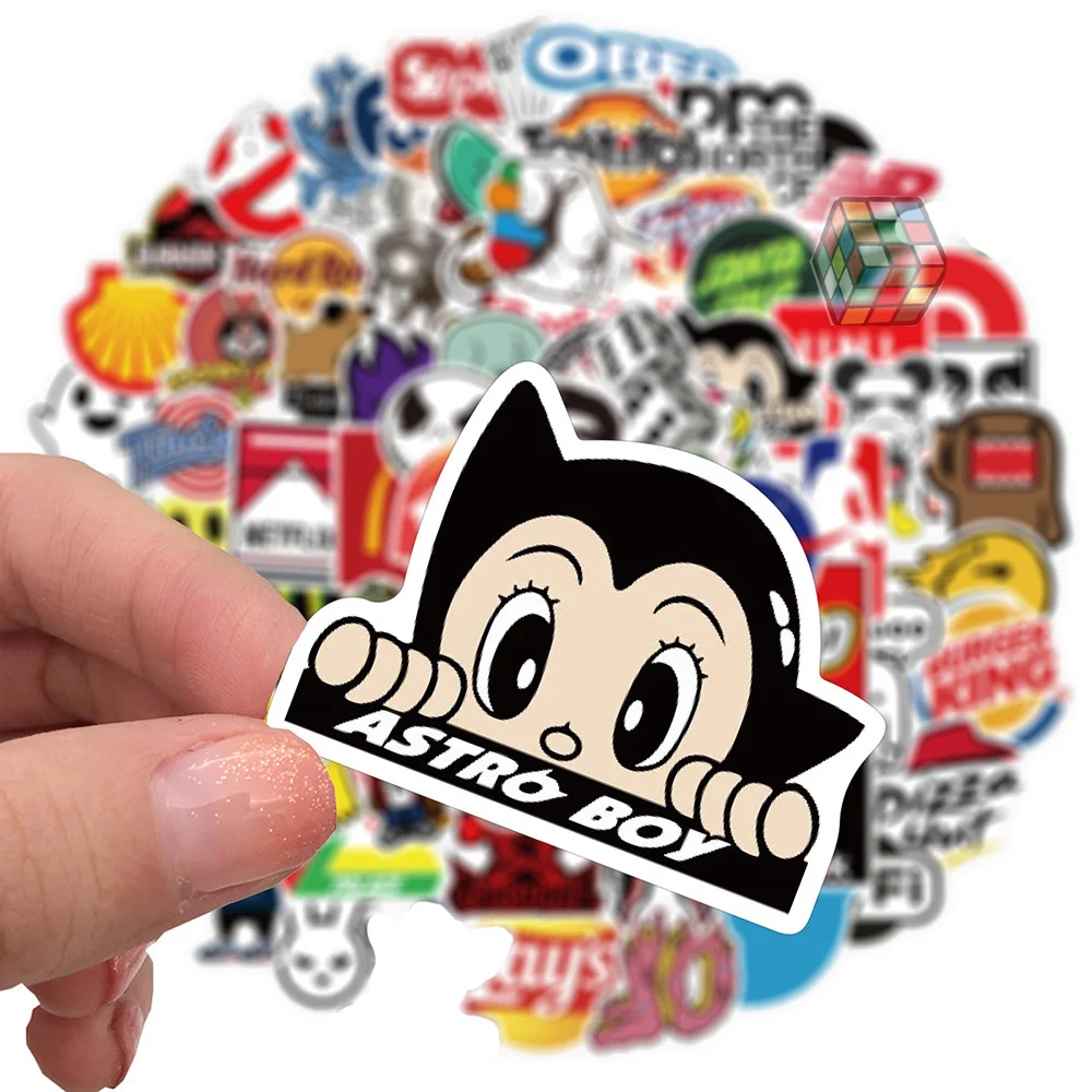 Стикеры для скейтборда ноутбука водостойкие 10/30/50 шт.|Наклейки творчества| |