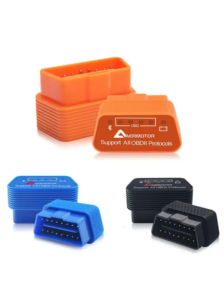 ELM327 V1.5 Wi-Fi Bluetooth OBD2 автомобильный диагностический сканер с поддержкой системы
