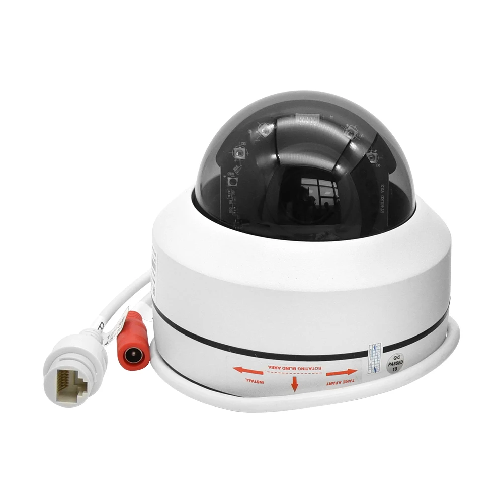 Hikvision совместимая PTZ IP камера 5 Мп купольная PoE IR 4X 16X с автоматическим увеличением