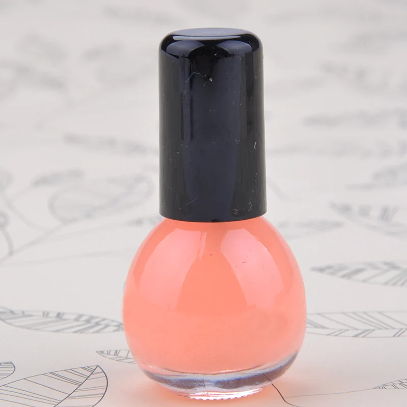 Флуоресцентный лак для ногтей ярких цветов 6 мл нетоксичный Светящийся неоновый