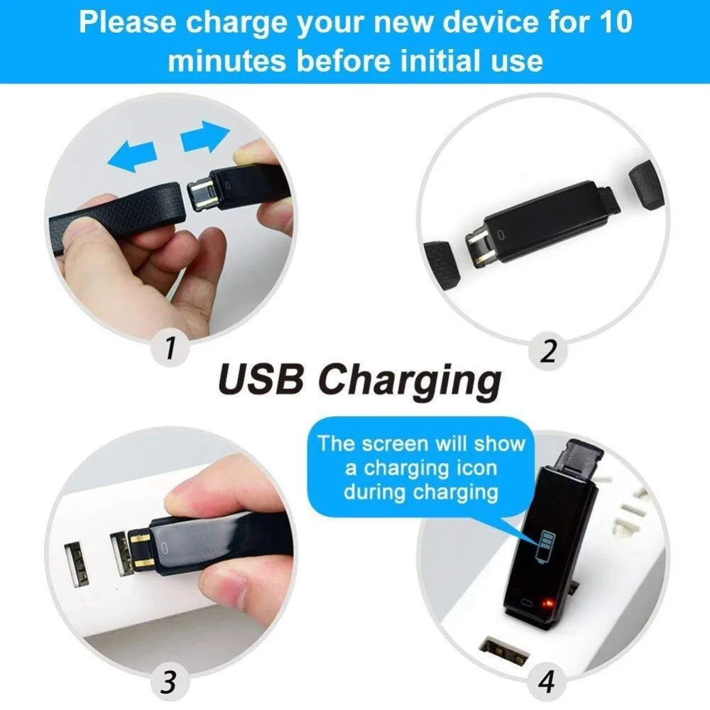 Новый Фитнес браслет ID 115 смарт вибрирующий будильник Браслет фитнес часы Smartband