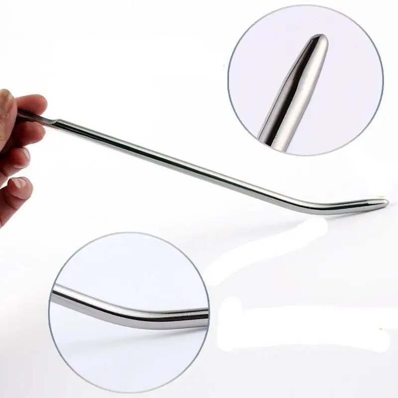 Удлинитель из нержавеющей стали для задержки эякуляции игрушки металла