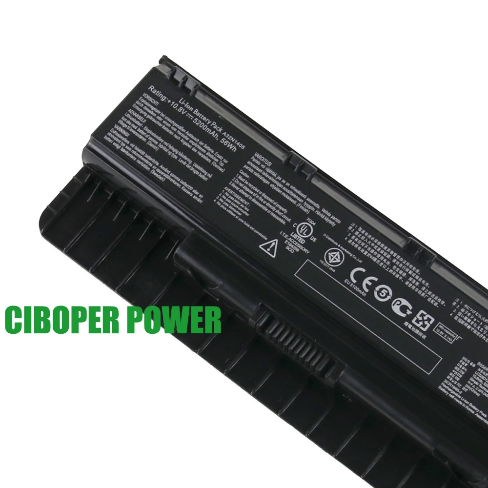 CP аккумулятор для ноутбука A32N1405 10 8 В 56 Втч ROG G551 G551J G551JK G551JM G771 G771J G771JK N551J N551JW G58JM N551