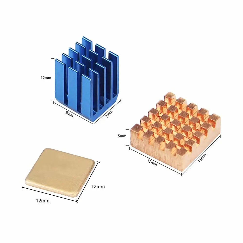 Aokin 30x30x7 мм Raspberry Pi охлаждающий вентилятор Бесщеточный Охлаждающий для процессора