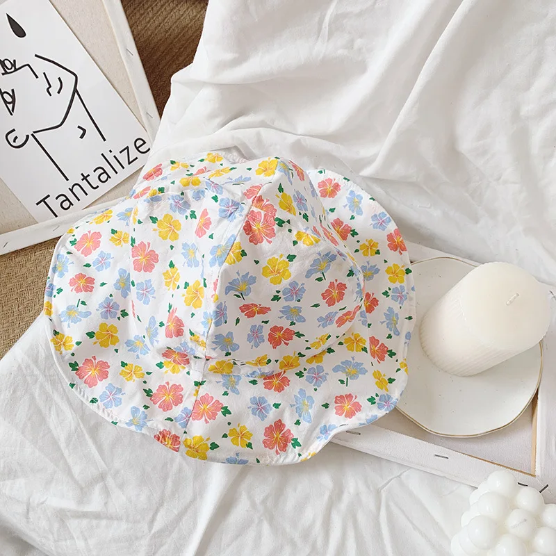 

Summer Dress Girls Flower Clothes Children's Sleeveless Suspender Dresses With A Free Hat Kids Casual Princess Dress vestidos