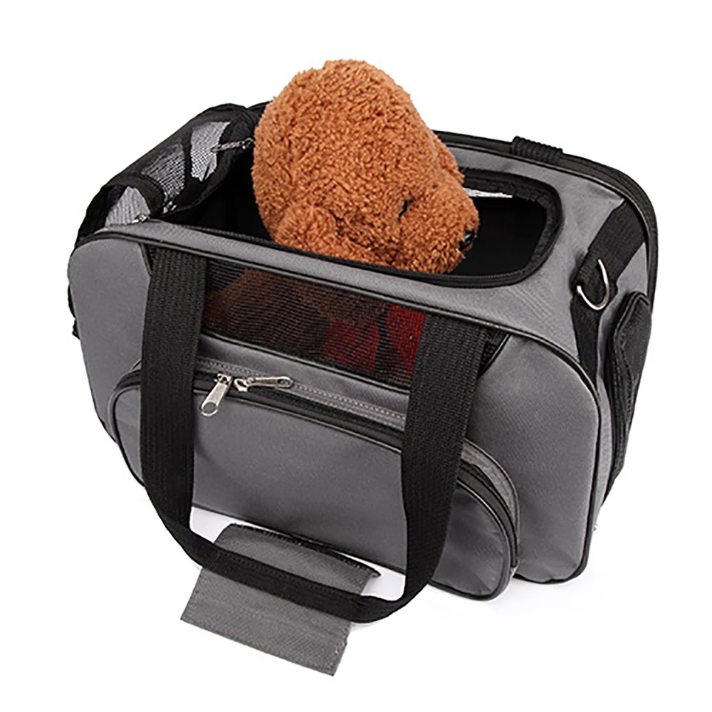 

Cat Bags Handbag Portable Travel Backpack Pet Pouch Tote Outdoor Dog Carrier Bag Breathable Mesh Dog Shoulder Bag Pet Supplies