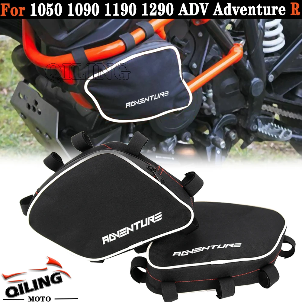 

Motorcycle Frame bag For 1050 1090 1190 1290 ADV Adventure R crash bar bags Waterproof Bag Bumper Repair Tool Placement Bag