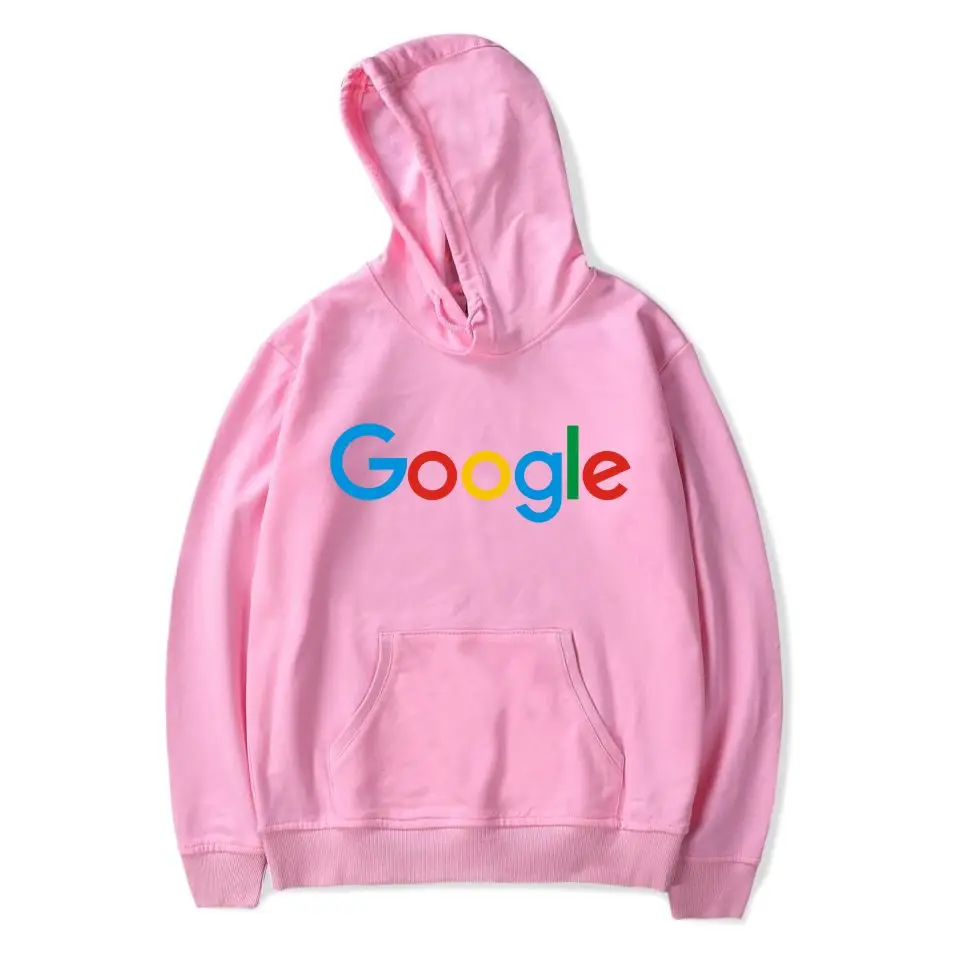 Новое поступление, худи Google, Повседневная зимняя одежда Google, принт Google, круглый вырез, хлопок, логотип Google, Мужская/Женская худи