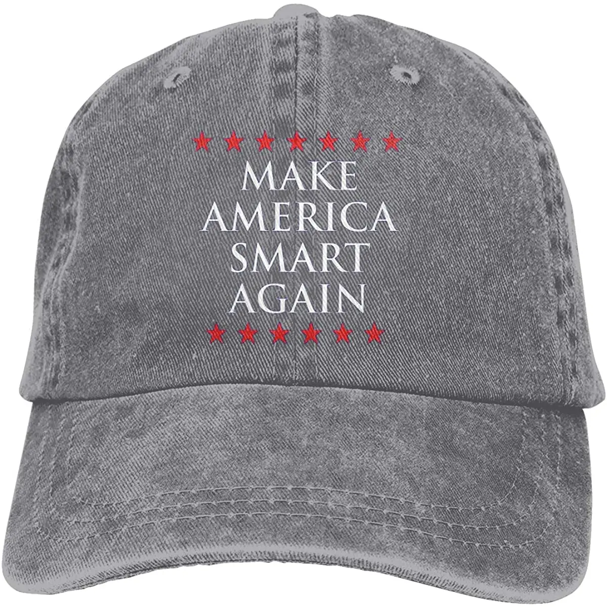 

Make America Smart New унисекс мягкие регулируемые винтажные бейсболки