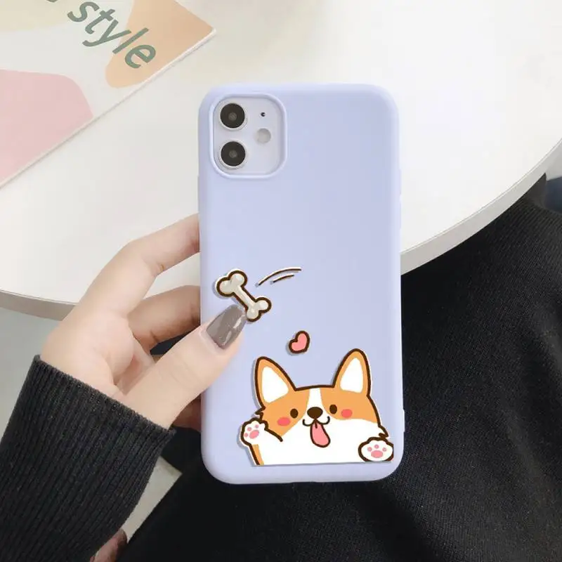

Candy Color Phone Case For IPhone7 8 IPhone7 8 Plus IPhone 11 10 X XR 11 Pro Max Se 2020 Case For IPhone XS MAX 5c 6s 6 Plus