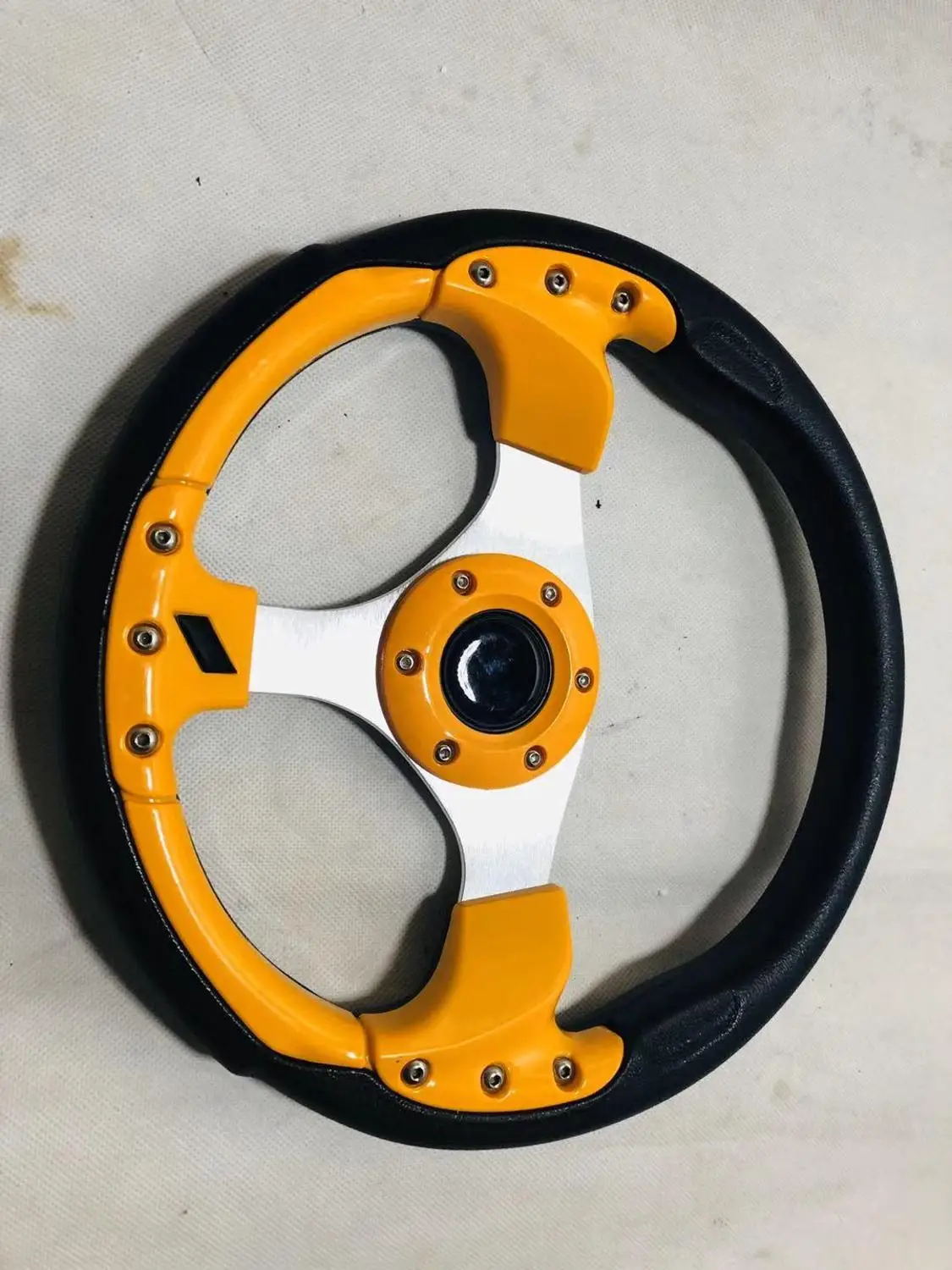 DIY GO KART картинг детская коляска ATV UTV рулевое колесо с роговыми|Детали и аксессуары
