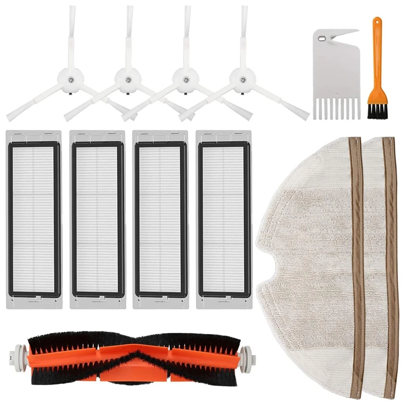 

Запасные части для робота-пылесоса Roborock S5 S6 E20 E25 E35 S50 Xiaomi Mi Mijia, 13 шт.