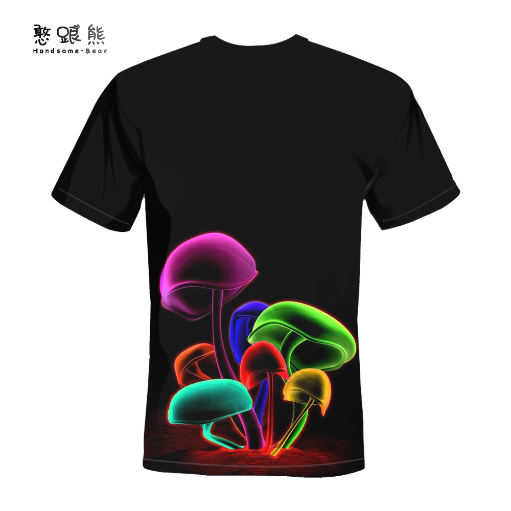 

Colour T-shirt 3D All Over Print Black Tees Quick Drying Clothes Tops O-Neck Short Sleeved Shirt 2021 Summer Oversized T shirts