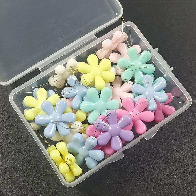 

20 шт., инструмент для вышивки крестиком, в форме цветка